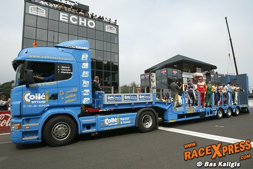 ChampCar drivers parade